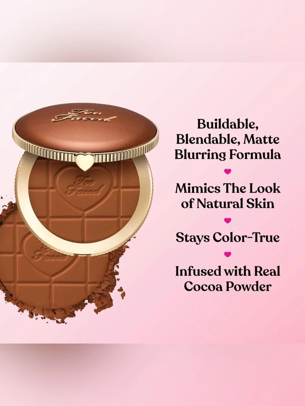 Too Faced Chocolate Soleil Longwear Matte Bronzer